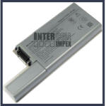 Dell 310-9122 6600 mAh 9 cella ezüst notebook/laptop akku/akkumulátor utángyártott (IC010171-10)