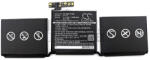 Apple MacBook Pro 13" (A1708 Late 2016 Mid 2017) series A1713 11.1V 4700mAh 52Wh 3 cella notebook/laptop akku/akkumulátor utángyártott (CAMA1713)