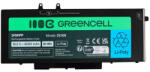 Dell 3HWPP JG75F Dell Latitude 5400 5401 5410 5411 5500 5501 5510 5511 7591 series 3HWPP 3PCVM YPVX3 15.2V 4000mAh 64Wh 4 cella fekete notebook/laptop akku/akkumulátor utángyártott (DE166)