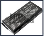 MSI MS-1682 4400 mAh 6 cella fekete notebook/laptop akku/akkumulátor utángyártott (IC011665-03)