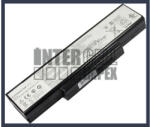 ASUS A72D Series 4400 mAh 6 cella fekete notebook/laptop akku/akkumulátor utángyártott (IC011671-28)