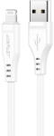 ACEFAST C3-02 Lightning 1.2m, 2.4A Alb (6974316280835)