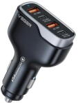 VEGER 2x USB-A QC3.0 + 2x USB-C PD 120W Negru (CC53-2A2C) - vexio
