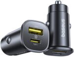 Baseus GoTrip, 30W, 3A, 1 x USB-A - 1 x USB-C, Negru (6932172687236)