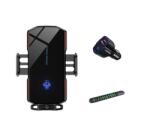 QUANDE Set 3 buc, Incarcator auto fast wireless chargers, 15W, Automatic sensor, universal, Samsung, IPhone