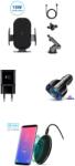 E-smartgadget Set4 buc, Incarcator suport telefon, , smart sensor, full automatic, Wireless Fast Charge, 10W