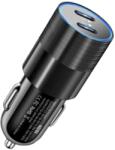QUANDE Incarcator auto 40w, 5V 3A, Quande, negru