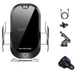 QUANDE Set incarcator auto fast wireless chargers, 15W, Automatic SMART sensor, Incarcator auto fast 7A