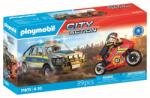 Playmobil Jucarie de rol Politia in urmarire (71875)