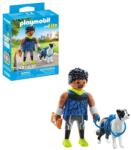 Playmobil My Life Alergator cu catel Border Collie (71740)
