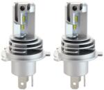 Techstar Set 2 LED-uri Auto Techstar® M3, H4, 40w, 8000 Lumeni, 6500K, AUTO, 12-24 Volti, ZES, Canbus, Miez Cupru, Radiator Aluminiu (SKU2513)
