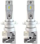 Techstar Set 2 LED-uri Auto Techstar® M3, H7, 40w, 8000 Lumeni, 6500K, AUTO, 12-24 Volti, ZES, Canbus, Miez Cupru, Radiator Aluminiu (SKU2413)