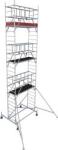 KRAUSE Monto ProTec System alumínium gurulóállvány, 8, 30 m (940155) (940155)
