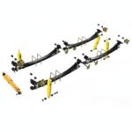 Terrain Tamer Kit suspensie completă parabolică Toyota Land Cruiser BJ 70/73/74, HZJ 70/73, PZJ 70/73 (1984-2001) lift 50 mm Terrain Tamer