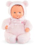 Corolle Păpușă ursuleț Babibear Plush Starry Dreams Mon Doudou Corolle cu căciuliță cu urechi, cu ochi albaștri și buze țuguiate, 28 cm, de la 0 luni (CO020170) Papusa