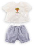 Corolle Tricou și pantaloni scurți pentru păpușă T-Shirt & Short Little Explorer Mon Grand Poupon Corolle pentru păpușă de 36 cm, de la 24 luni (CO141970)
