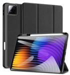 Dux Ducis Xiaomi Pad 8 Pro / Pad 8 / Pad 7 Pro DUX DUCIS DOMO tok álló, bőr hatású aktív FLIP, ceruza tartó, FEKETE (GP-168144) (GP-168144)