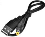 VIRTUOS USB tápkábel átalakító jack 5.5/2.1 5V 0.5m HAC0093 (HAC0093)