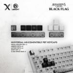 LEXIP Billentyűsapka szett Black Flag Resynced Tatoo UBXLXPD0001 (UBXLXPD0001)