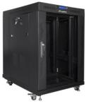 Lanberg Rack Lanberg FF01-6815-12BL, 19inch, 15U, 600x800, Black (FF01-6815-12BL)