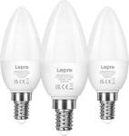 Lepro Bec LED LEPRO 600059-WW-EU-3, E14, C37, 4, 2 W (40 W), 470 lm, 2700 K (alb cald), 250 , pachet de 3 bucati (600059-WW-EU-3)