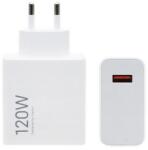 Xiaomi mdy-16-en мрежово зарядно устройство с usb изход, 120 w, бързо зарядно с pd, БЯЛО (mdy-16-en)