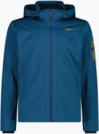 CMP Geacă softshell pentru bărbați CMP 39A5027 Zip Hood petroleum
