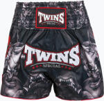 Twins Special Pantaloni scurți de antrenament Twins Special Muay Thai Twins Kabuki black/white/red
