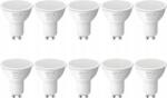 Lepro Bec LED LEPRO 200081-WW-EU-10, tip GU10, 4, 5 W (echivalent 50 W), 345 lm, 2700 K, unghi de 100 , 10 buc (200081-WW-EU-10)