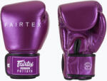 Fairtex Mănuși de box Fairtex Metallic Boxing purple