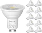 Lepro 200084-DW-EU-10 Bec LED cu soclu GU10, reglabil, 4, 5 W, 345 lm, 6500 K, 38 , 10 buc (200084-DW-EU-10)