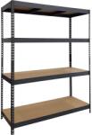  OBI Expert XXL nagy teherbírású fém összedugható polcok 200cmx160cmx60cm 4db