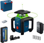 Bosch GRL18V-4-34CVG Forgólézer (zöld) 18V akku és töltő nélkül, L-BOXX374, 0601061H01 (0601061H01)