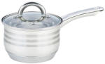 BOHMANN Cratita cu capac Bohmann BH 3138-14, 14 cm, Otel inoxidabil, Inductie, Argintiu/Inox (BH 3138-14)