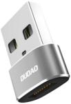 Dudao L16AC adapter USB aljzat - Type-C, OTG, FEKETE GP-193548 (GP-193548)