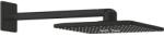 GROHE Set para de dus fixa, cu brat 430 mm, 2 jet, negru mat (Matt Black), Grohe RainShower SmartActiv 310 Cube 264792430 264792430 (264792430)