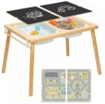 Tooky Toy Tooky Toy: Măsuță senzorială multifuncțională din lemn (BCTJ721)