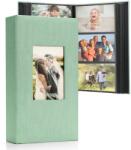DazSpirit Becsúsztatós Fotoalbum 408 Fotóhoz (10x15 cm) - Vászonkötéses, Személyre Szabható, Fekete - Családi, Esküvői, Utazási és Baba Emlé