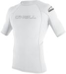 O'Neill Basic Skins férfi rash vest rövid ujjú UV védő póló - Fehér, L-es méret