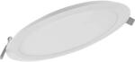 OSRAM DL SLIM DN 210 Lapos LED Downlight 18W Melegfehér 3000K Beépíthető Mennyezeti Lámpa Fehér Ház 210mm Kivágás