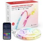 SwitchBot RGBICWW LED szalag 5 m, 72 LED/m, Matter, Apple Home, Alexa és Google Home kompatibilis, 16 millió szín, zeneszinkron, közvetett v
