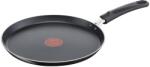 Tefal Easy Cook & Clean Crêpe Palacsintasütő 25 cm, Tapadásmentes Bevonat, Thermo-Signal, Nem Indukciós, Fekete, B5550933 (B5550933)