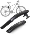 Sunfatt Kerékpár Sárvédő Szett 24-29 Colos MTB és E-Bike Fúrás Nélküli Felszerelés Állítható Első és Hátsó Splash Védelem V-Brake Nélküli Mo