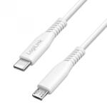 LogiLink Cablu micro USB 2.0 la USB type C T-T 3m Alb, Logilink CU0245 (CU0245)
