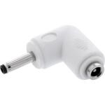 InLine Adaptor alimentare DC 3.5x1.35mm T-M unghi Alb, InLine IL26899G (IL26899G)