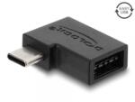 Delock Adaptor USB-C 2.0 la EASY USB-A unghi 90 grade T-M, Delock 67631 (67631)