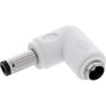 InLine Adaptor alimentare DC 5.5x2.1mm T-M unghi Alb, InLine IL26899E (IL26899E)