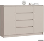 AKORD CLP K140 Komód Laminált Lap Kasmír Matt (AKO-KOMMK1404SZ2DKASPK)