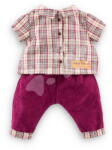 Corolle Kockás ing és nadrág játékbabának Plaid Shirt & Pants Little Explorer Mon Premier Poupon Corolle 30 cm játékbabának 18 hó-tól (CO111320)