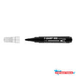  Textilmarker 1-3 mm kerek ICO T-SHIRT XXL fekete (ORI_43237)